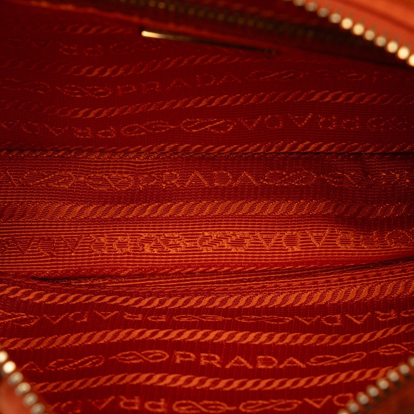 Prada Tessuto Crossbody Bag Orange Nylon