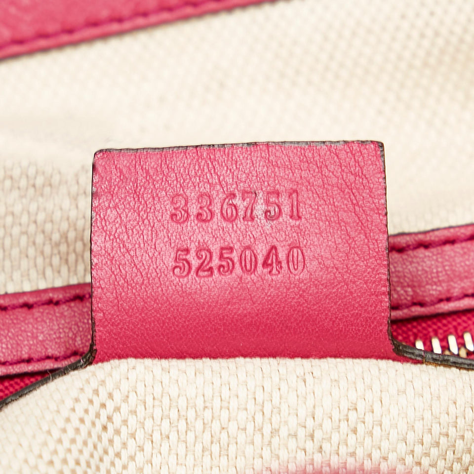 Gucci Soho Patent Leather Satchel (SHG-31947)