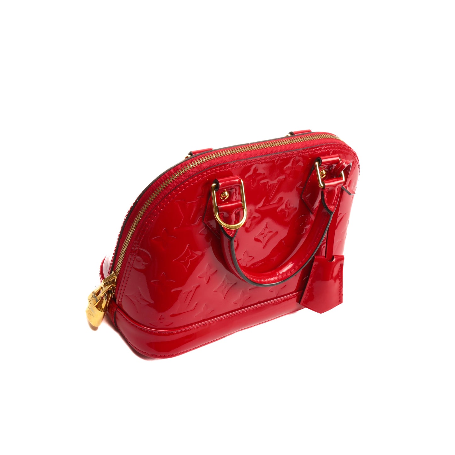 LOUIS VUITTON Vernis Alma BB Pomme D'Amour Cherry Red