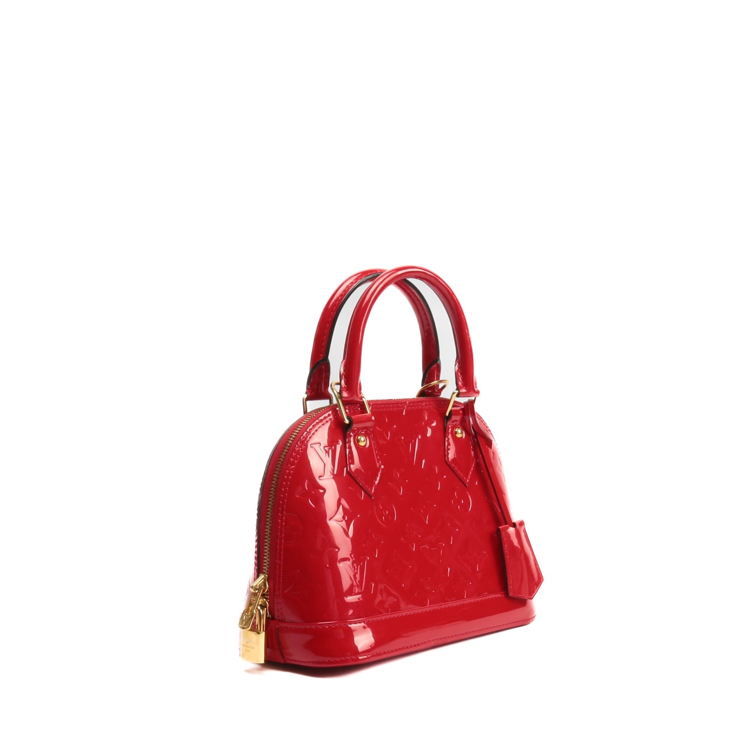 LOUIS VUITTON Vernis Alma BB Pomme D'Amour Cherry Red