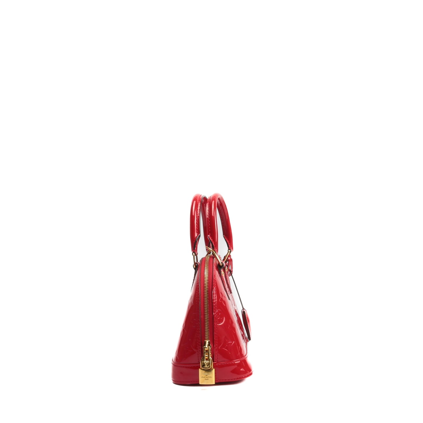 LOUIS VUITTON Vernis Alma BB Pomme D'Amour Cherry Red