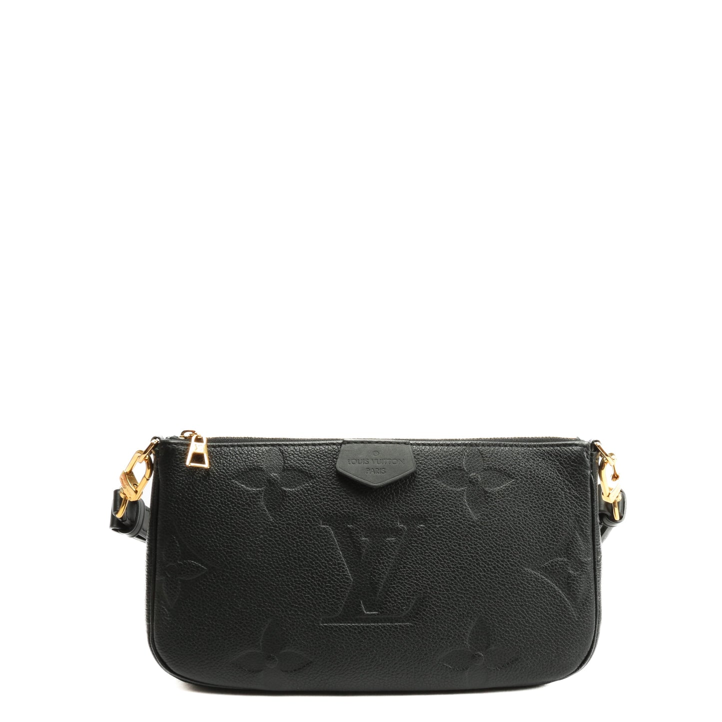 LOUIS VUITTON Empreinte Monogram Multi Pochette Black