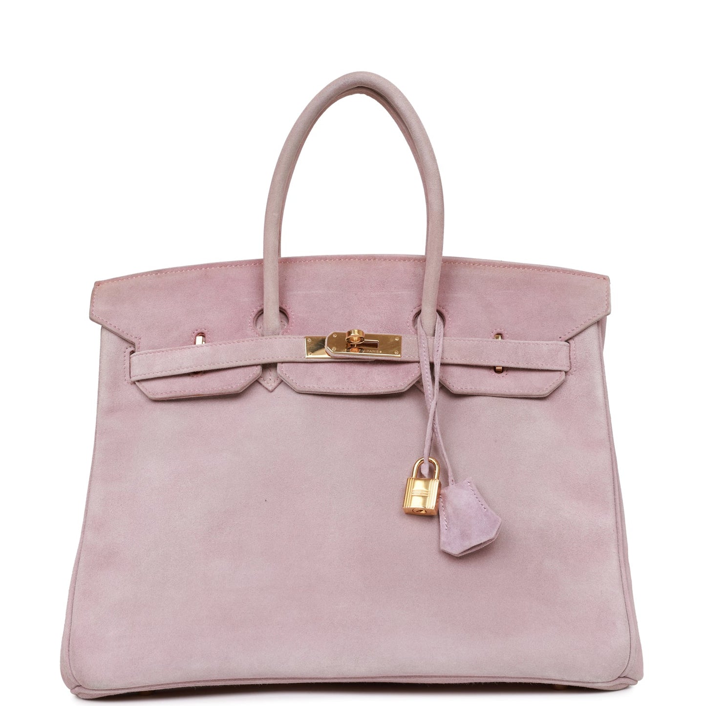 Top Quality Vintage Hermes Birkin 35 Lilac Doblis Gold Hardware