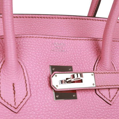 Top Quality Hermes Birkin 35 Bubblegum Togo Palladium Hardware