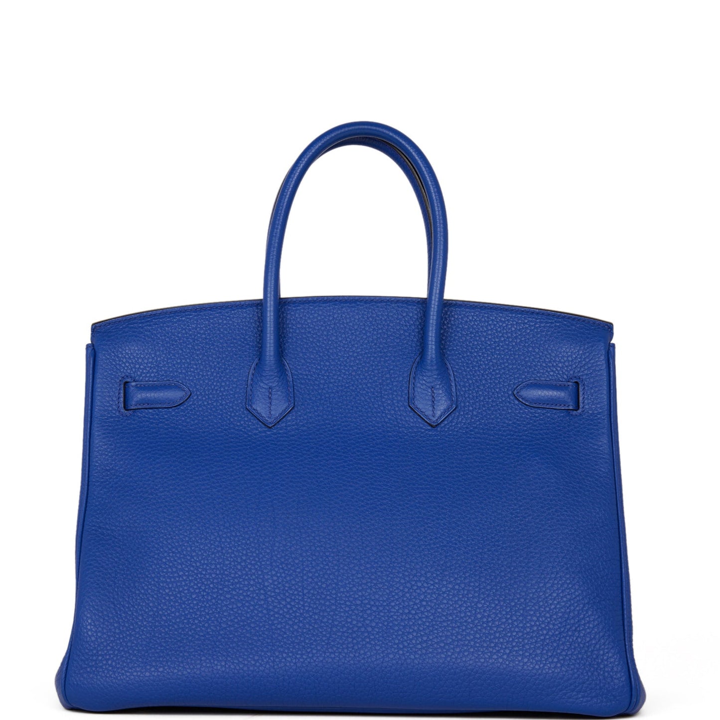 Top Quality Hermes Birkin 35 Bleu Electric Togo Palladium Hardware