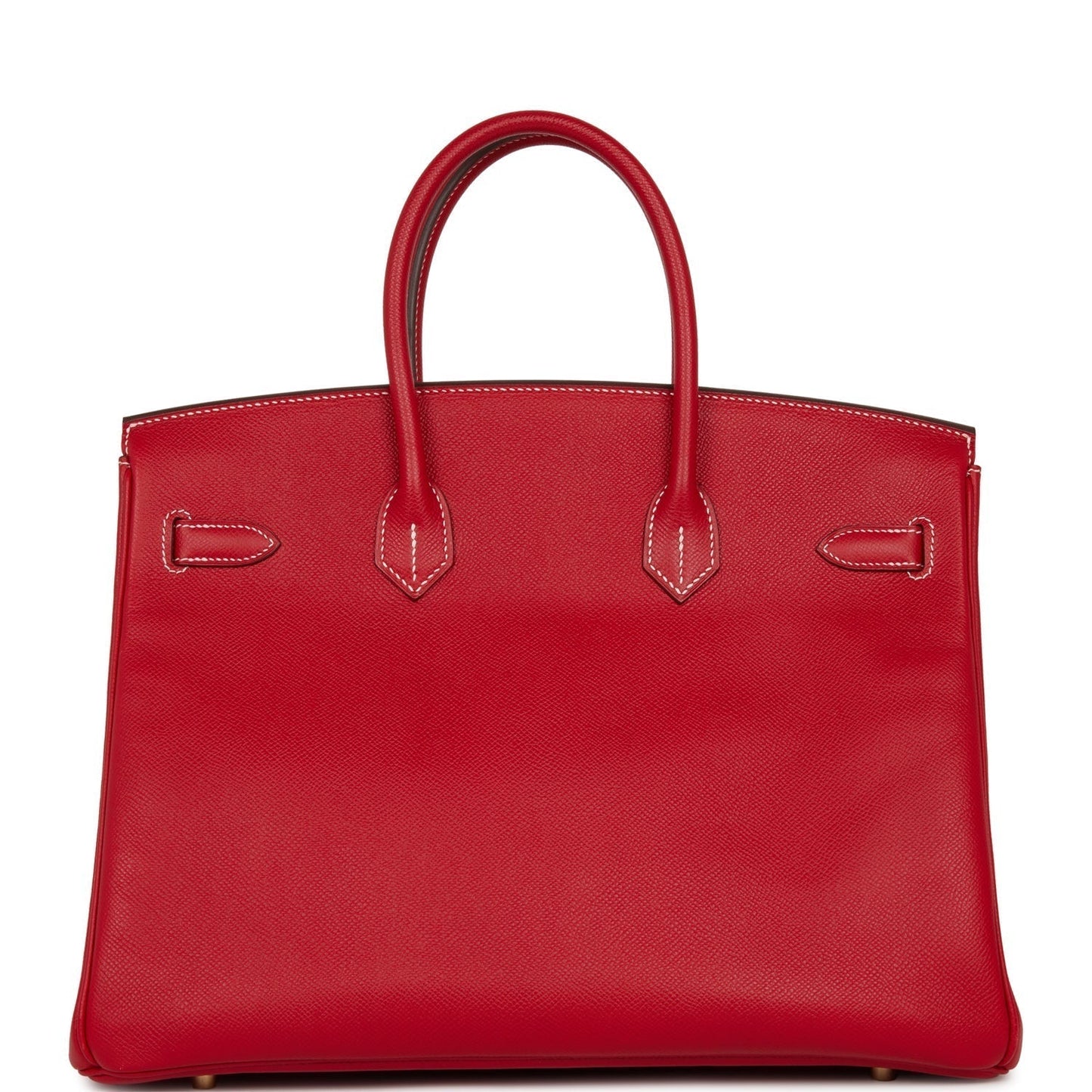 Top Quality Hermes Birkin 35 Rouge Casaque Candy Epsom Permabrass Hardware