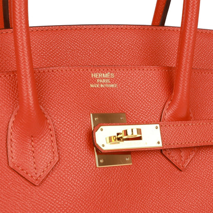 Top Quality Hermes Birkin 35 Mangue Epsom Gold Hardware