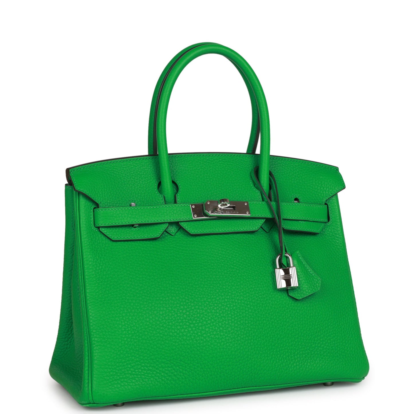 Top Quality Hermes Birkin 30 Bambou Clemence Palladium Hardware