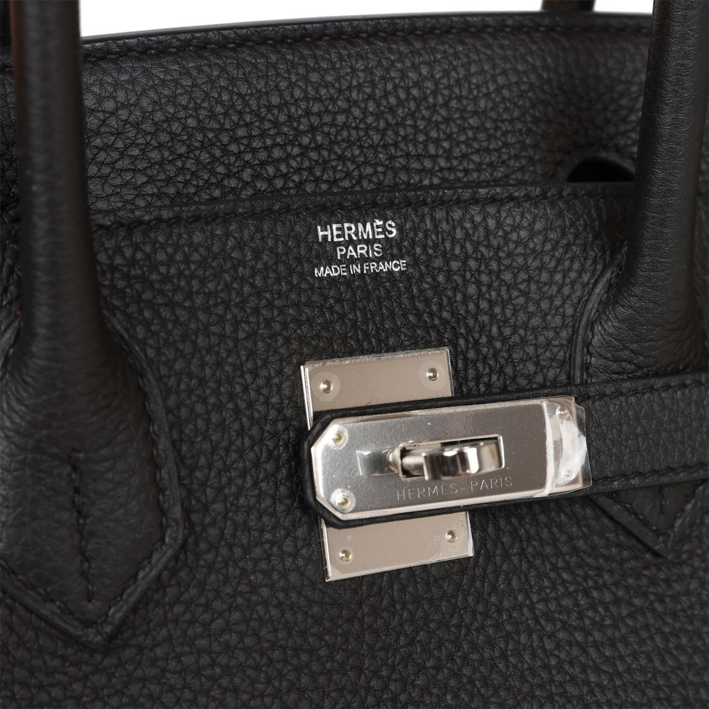 Top Quality Hermes Birkin 30 Black Togo Palladium Hardware