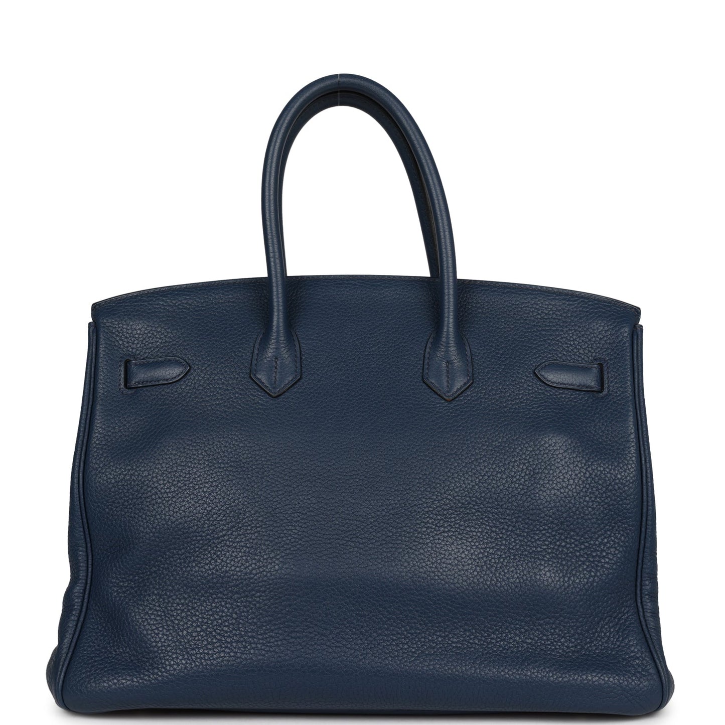 Top Quality Hermes Birkin 35 Bleu De Prusse Clemence Palladium Hardware