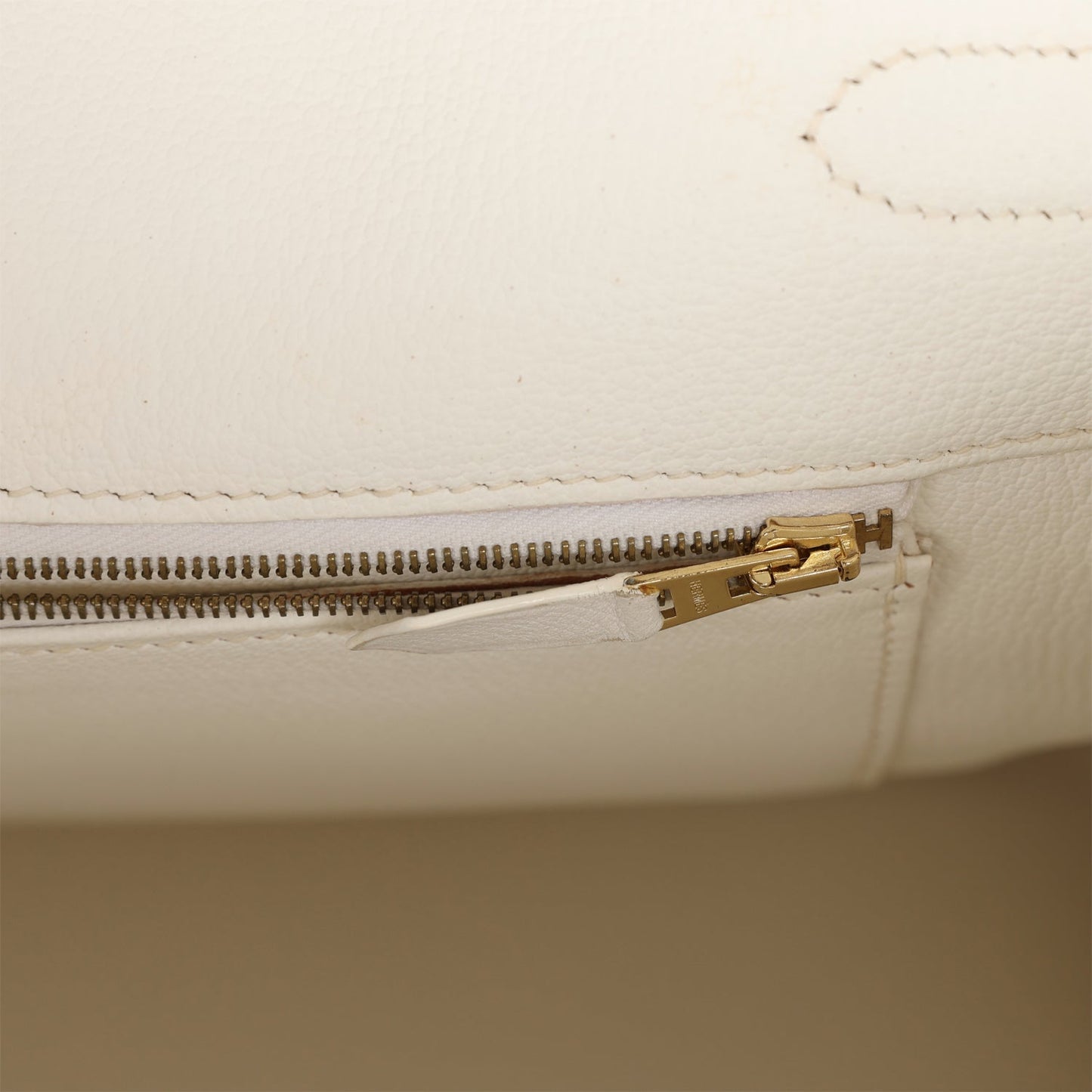 Top Quality Hermes Birkin 35 White Epsom Gold Hardware