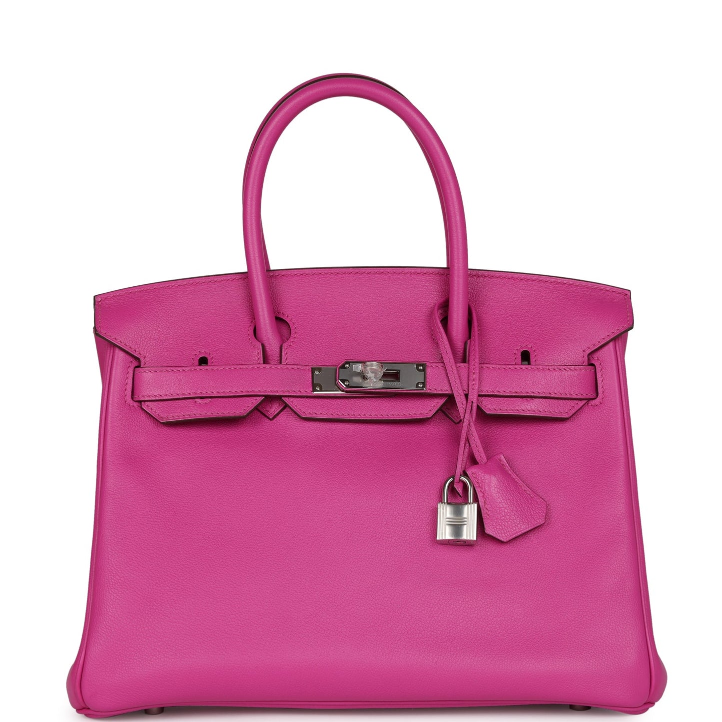 Top Quality Hermes Birkin 30 Magnolia Verso Novillo Palladium Hardware