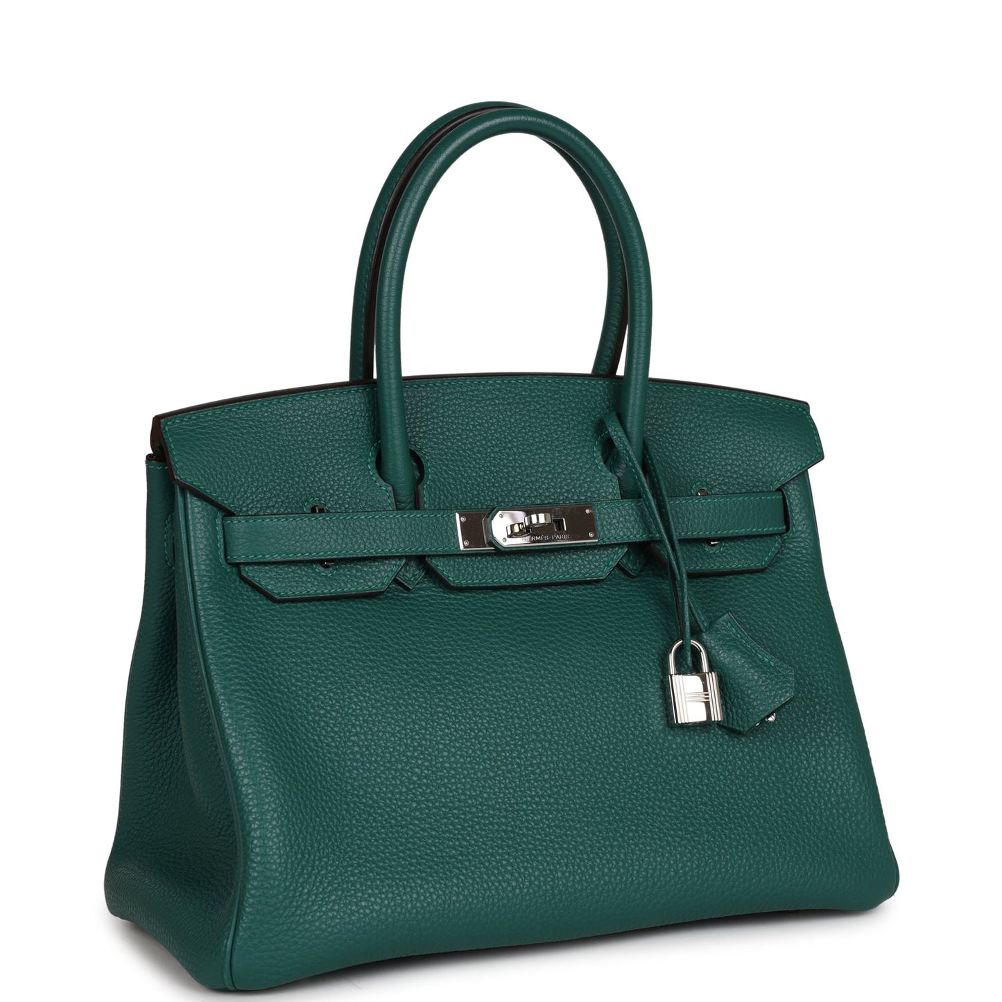 Top Quality Hermes Birkin 30 Malachite Togo Palladium Hardware