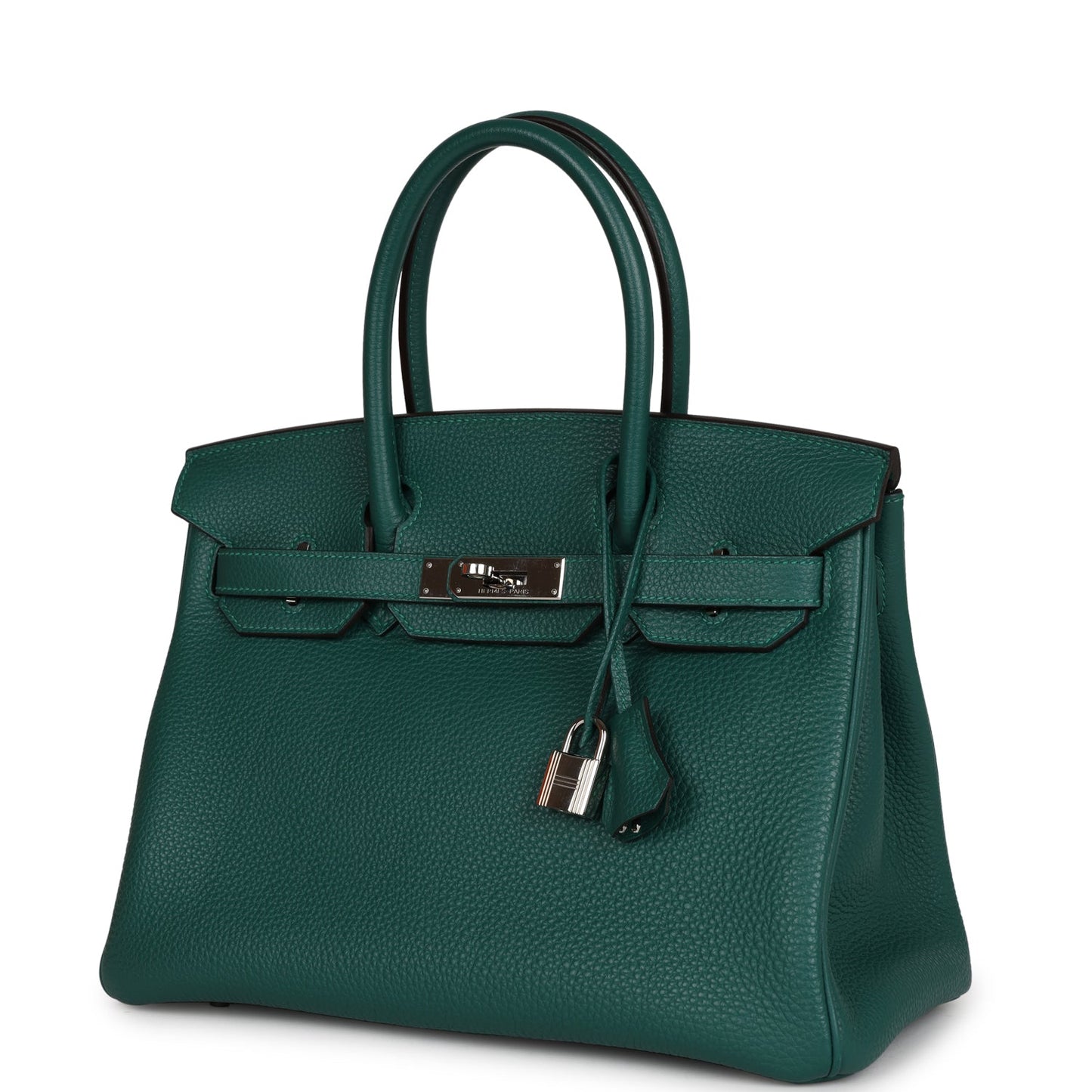 Top Quality Hermes Birkin 30 Malachite Togo Palladium Hardware