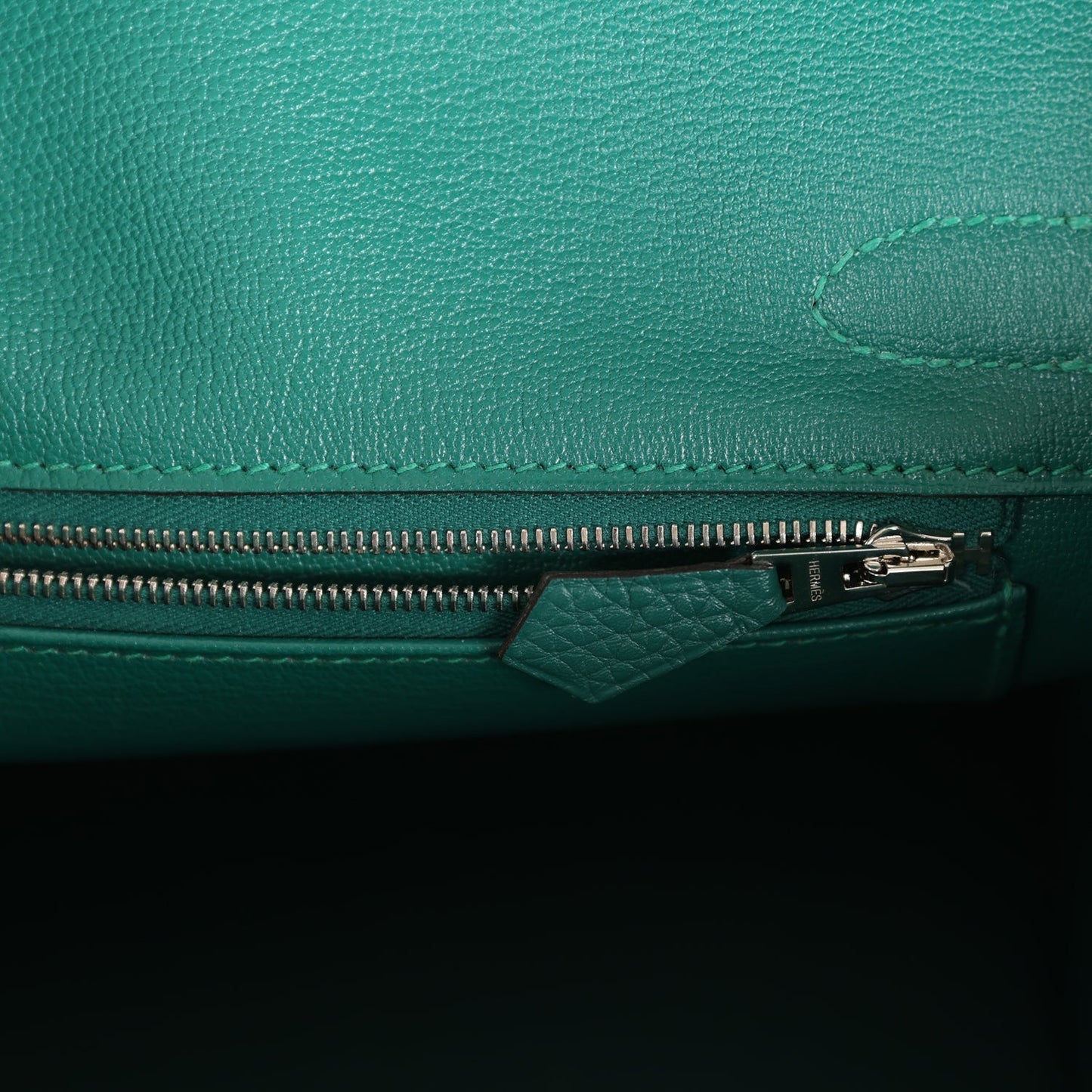 Top Quality Hermes Birkin 30 Malachite Togo Palladium Hardware