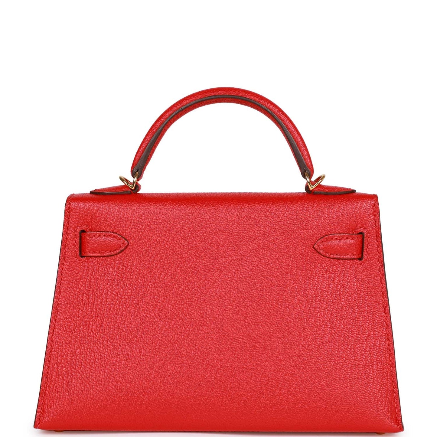 Top Quality Hermes Kelly 20 Rouge de Coeur Chevre Mysore Gold Hardware