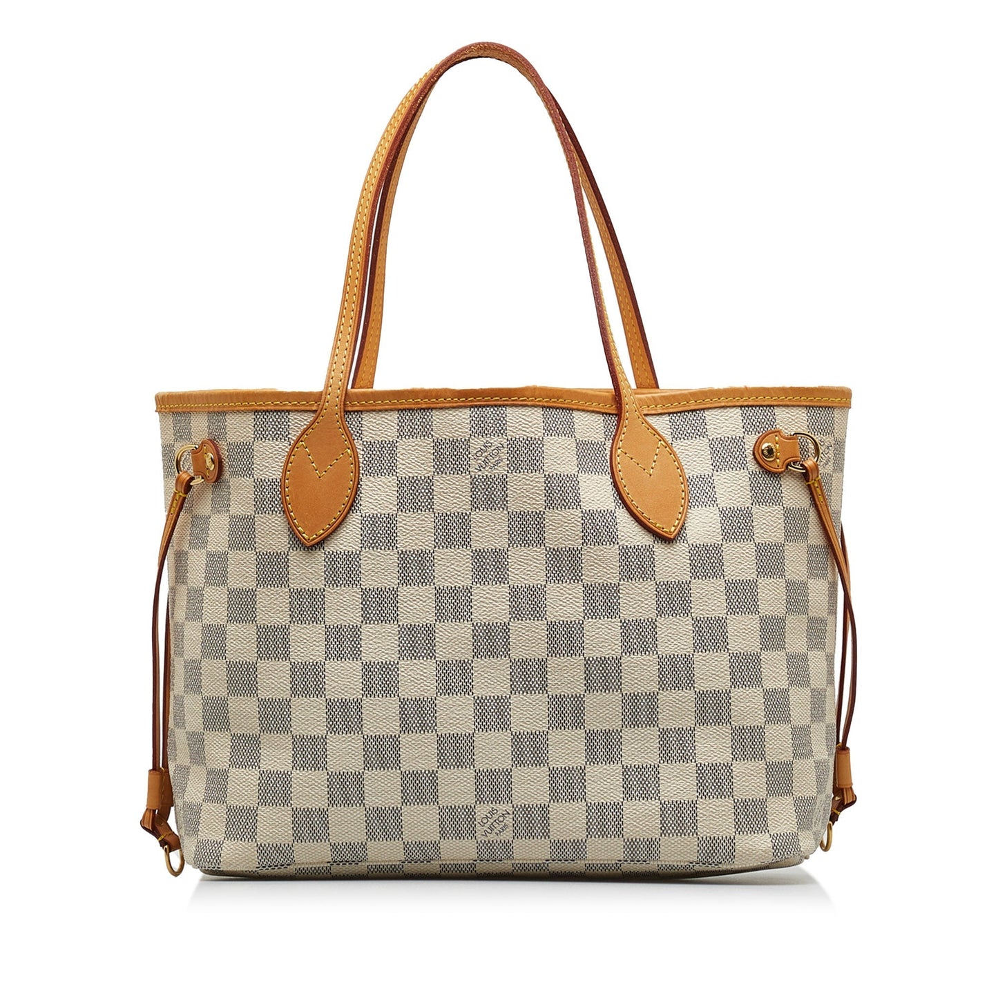 LOUIS VUITTON Damier Azur Neverfull PM Tote Bag