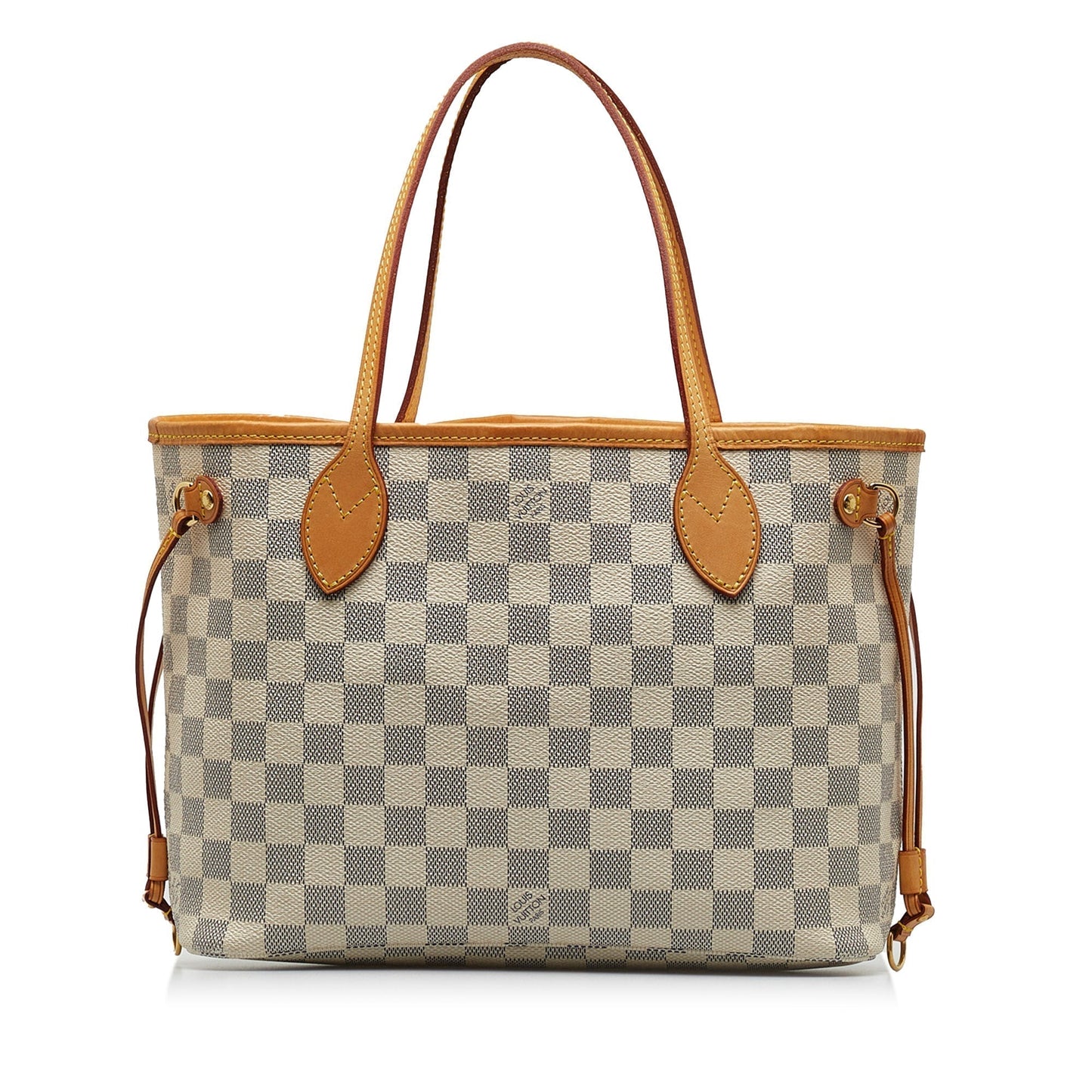 LOUIS VUITTON Damier Azur Neverfull PM Tote Bag