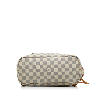 LOUIS VUITTON Damier Azur Neverfull PM Tote Bag