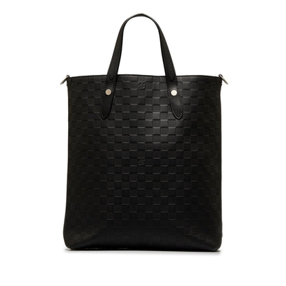 Black Louis Vuitton Damier Infini Apollo Tote Satchel