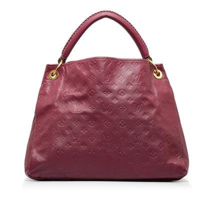 LOUIS VUITTON Monogram Empreinte Artsy MM Hobo Bag