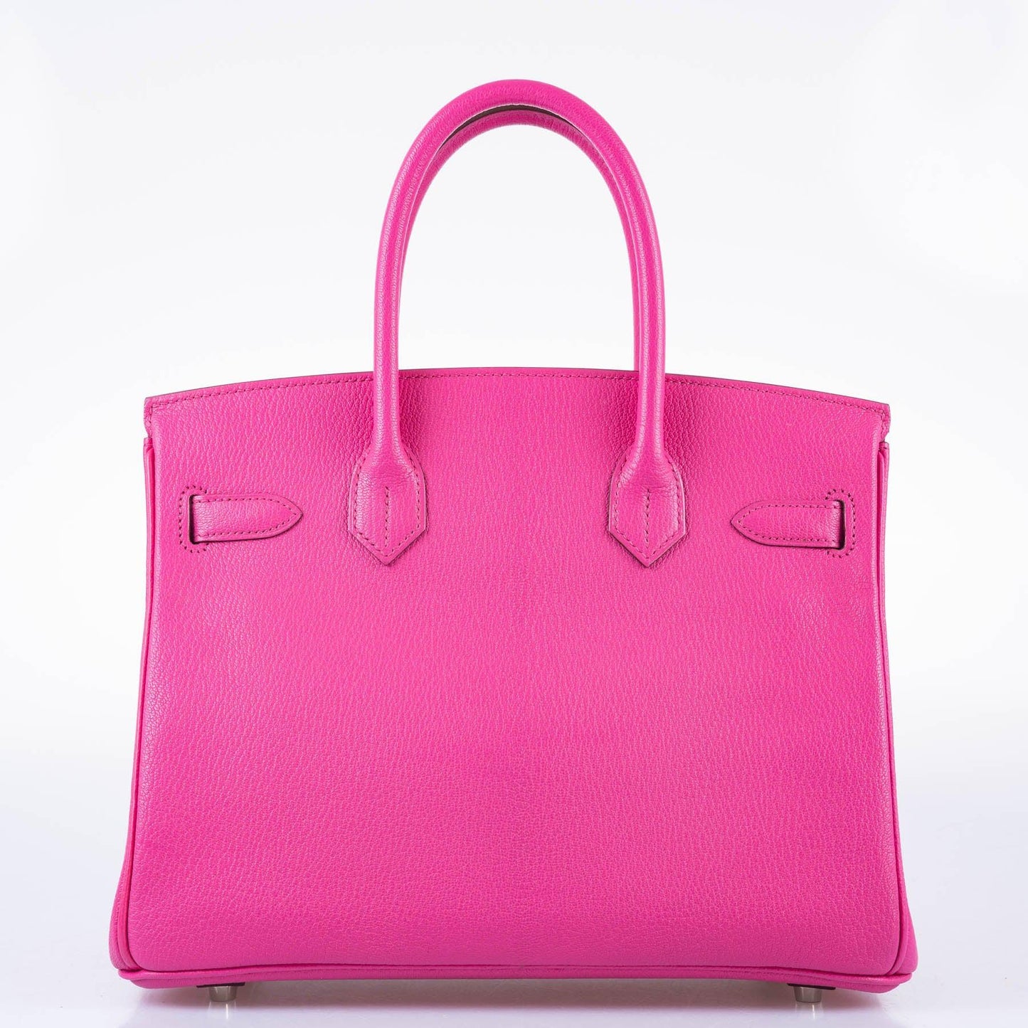 Hermes Birkin 30 Candy Collection Rose Tyrien Chèvre Palladium Hardware