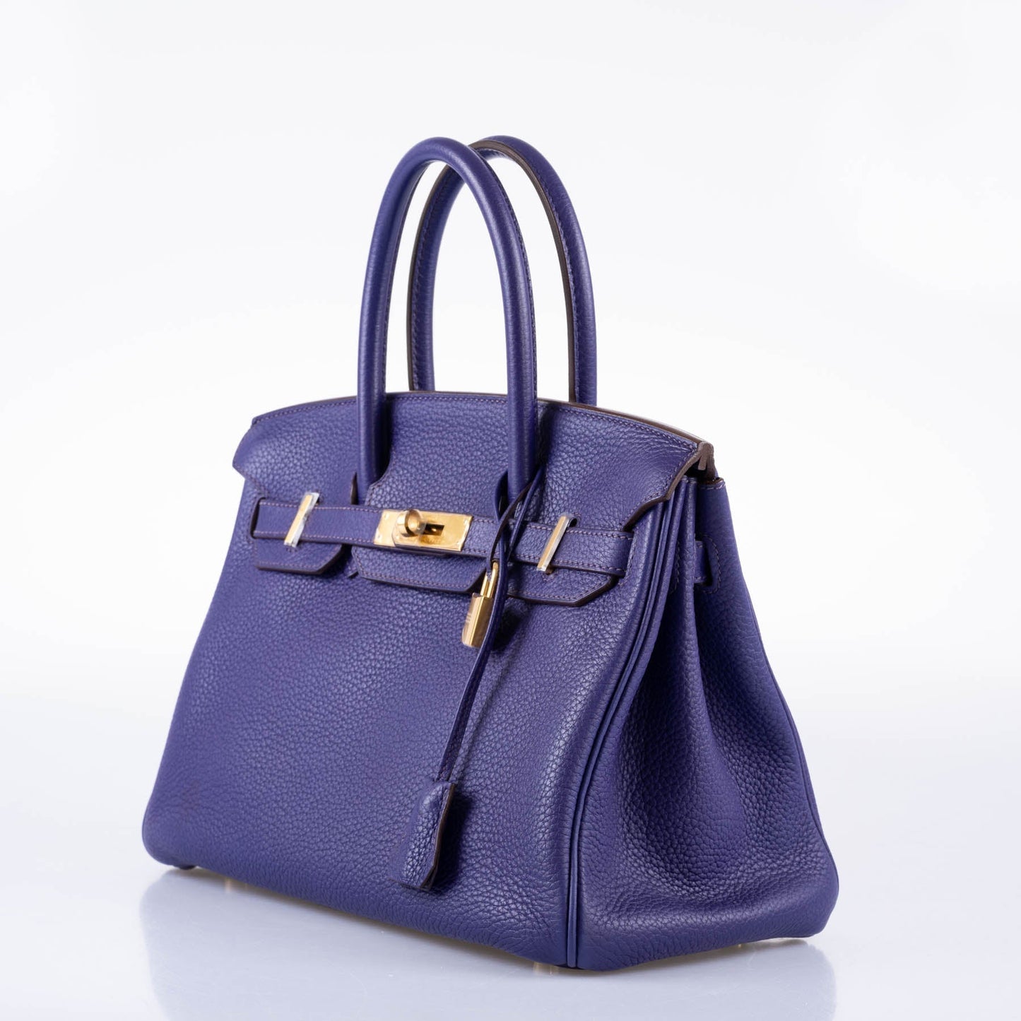 Hermes Birkin 30 Iris Togo with Gold Hardware