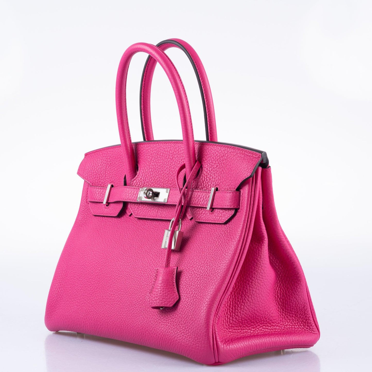 Hermes Birkin 30 Rose Shocking Togo Palladium Hardware