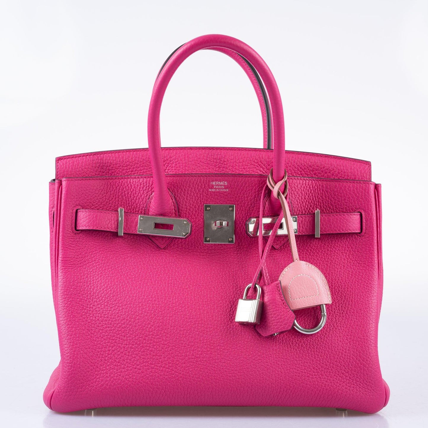 Hermes Birkin 30 Rose Shocking Togo Palladium Hardware