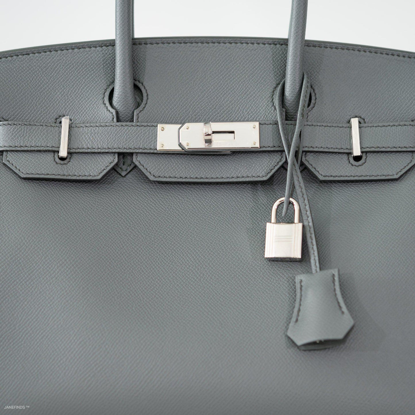 Hermes Birkin 30 Vert Amande Epsom with Palladium Hardware - 2021, Z