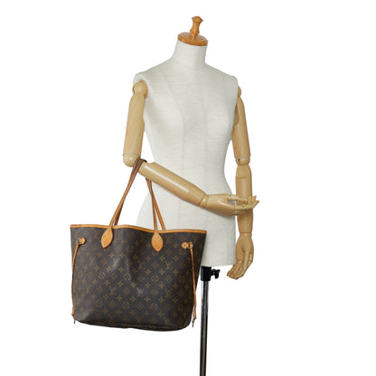 Brown Louis Vuitton Monogram Neverfull MM Tote Bag