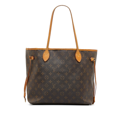 Brown Louis Vuitton Monogram Neverfull MM Tote Bag