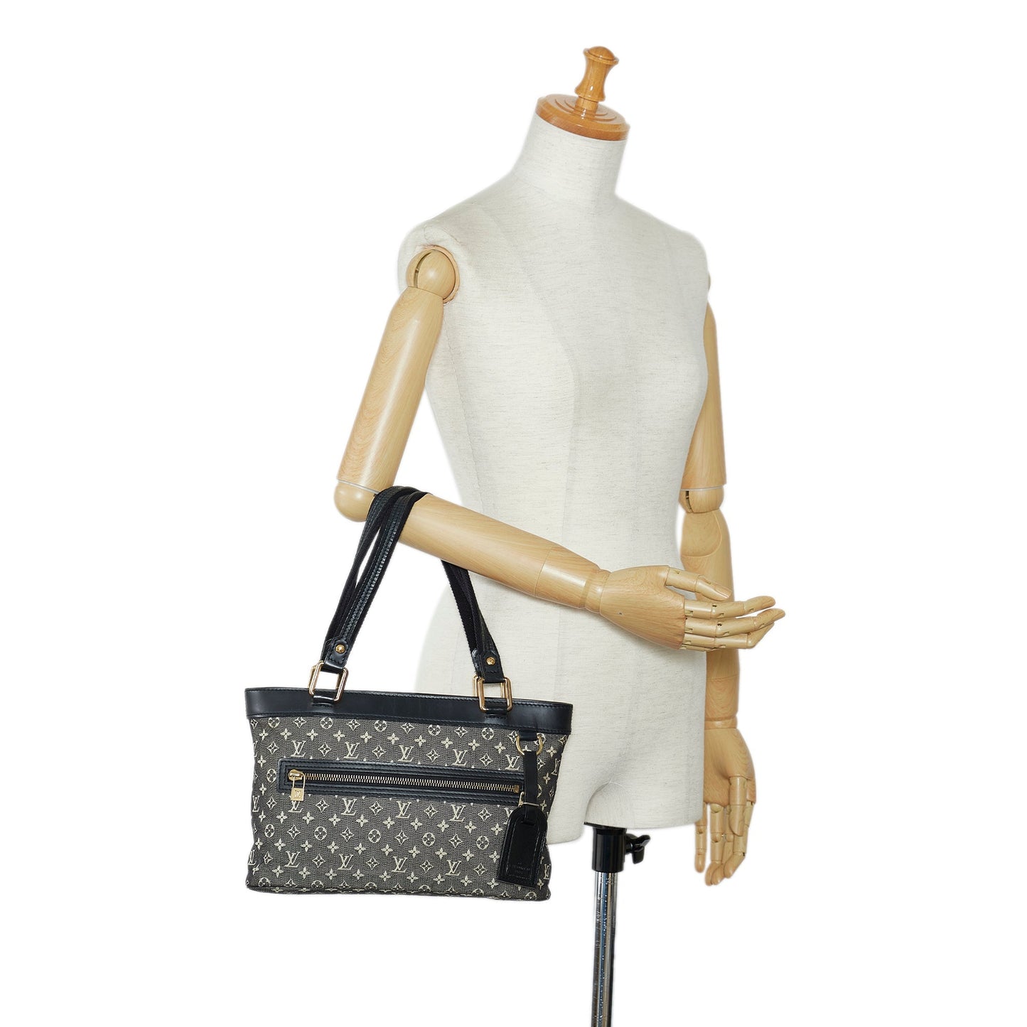 LOUIS VUITTON Monogram Mini Lin Lucille PM Shoulder Bag