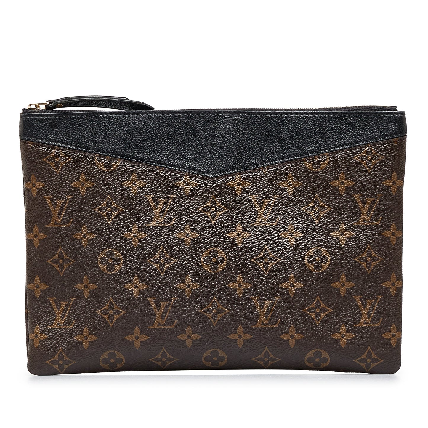 LOUIS VUITTON Monogram Daily Pouch Clutch Bag