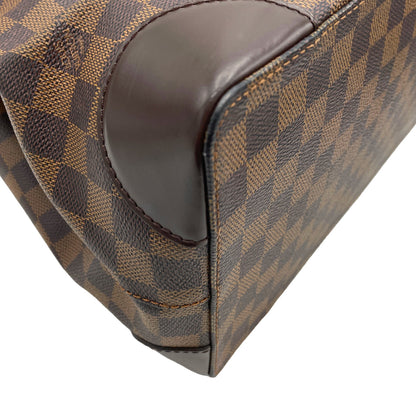 Brown Louis Vuitton Damier Ebene Hampstead MM Tote Bag