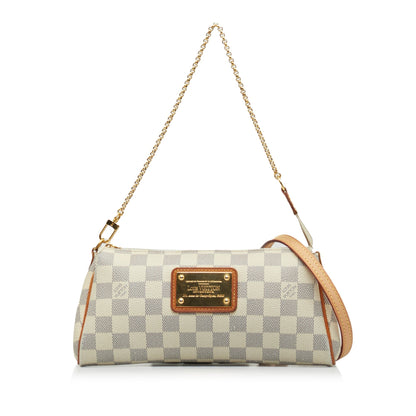 LOUIS VUITTON Damier Azur Eva Satchel