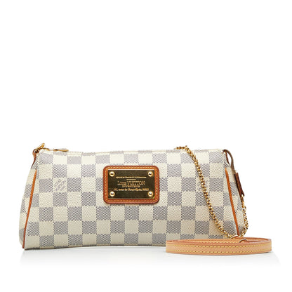 LOUIS VUITTON Damier Azur Eva Satchel