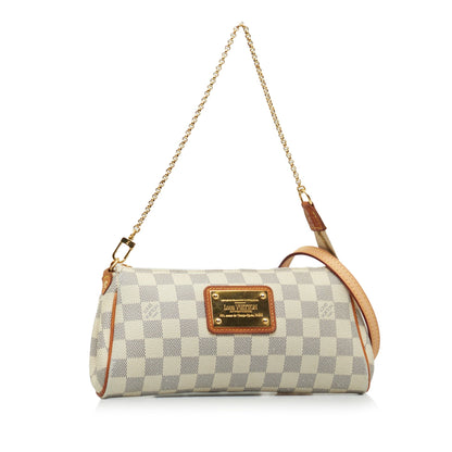 LOUIS VUITTON Damier Azur Eva Satchel