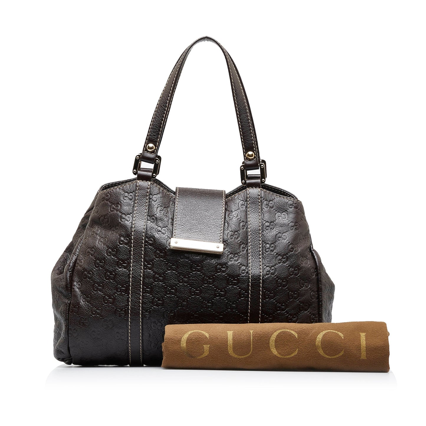 Brown Gucci Guccissima New Ladies Tote