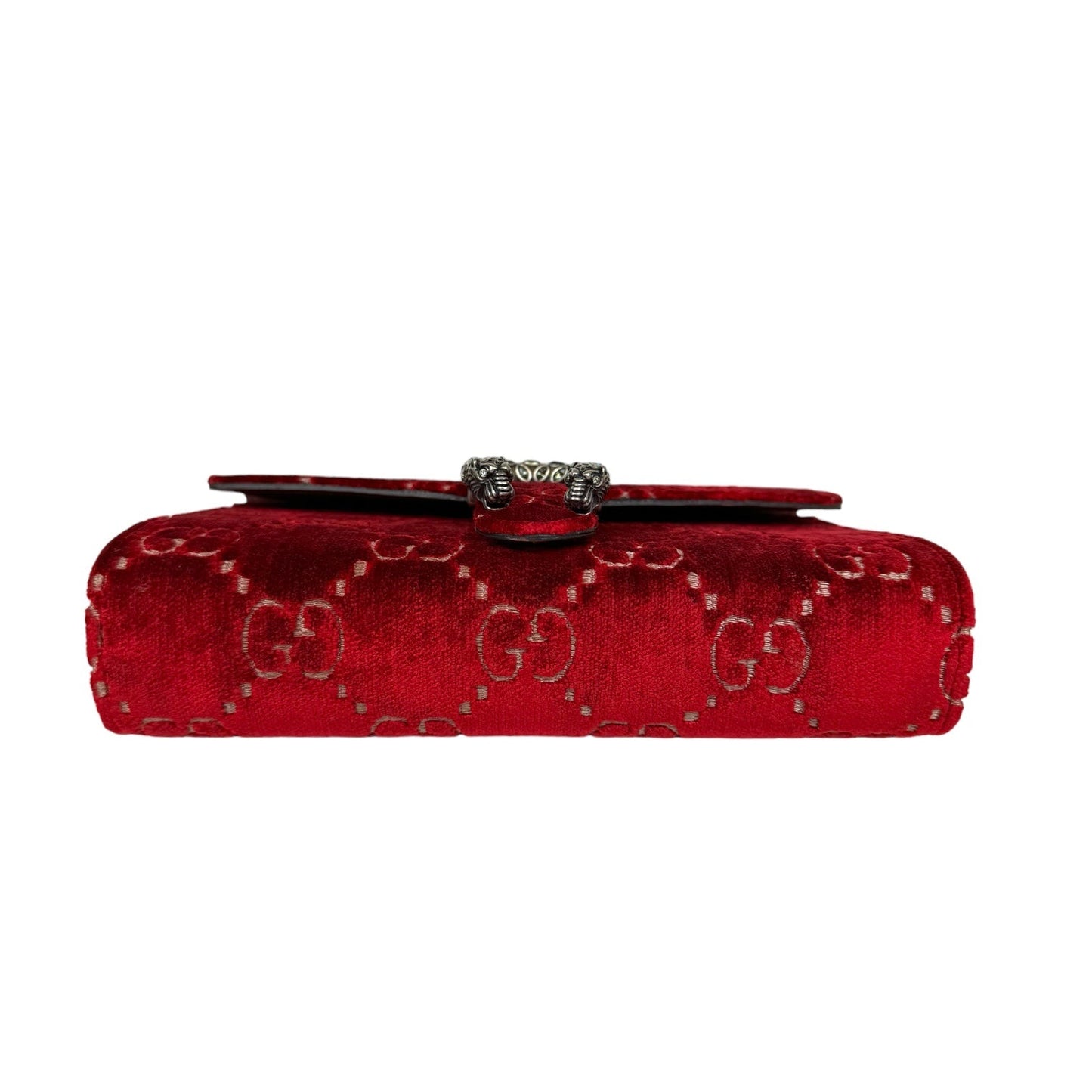 Gucci Dionysus Chain Wallet Red Velvet