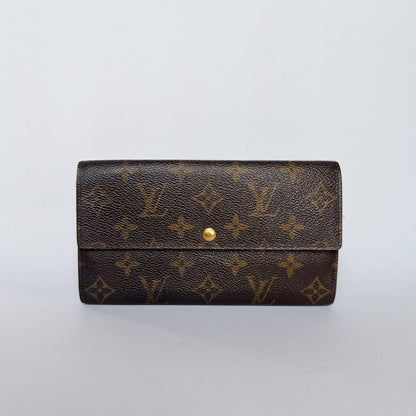 Louis Vuitton International Long Trifold Wallet Monogram Canvas