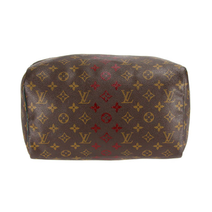 Upcycled Louis Vuitton Speedy 30 Monogram Canvas - Christmas Tree