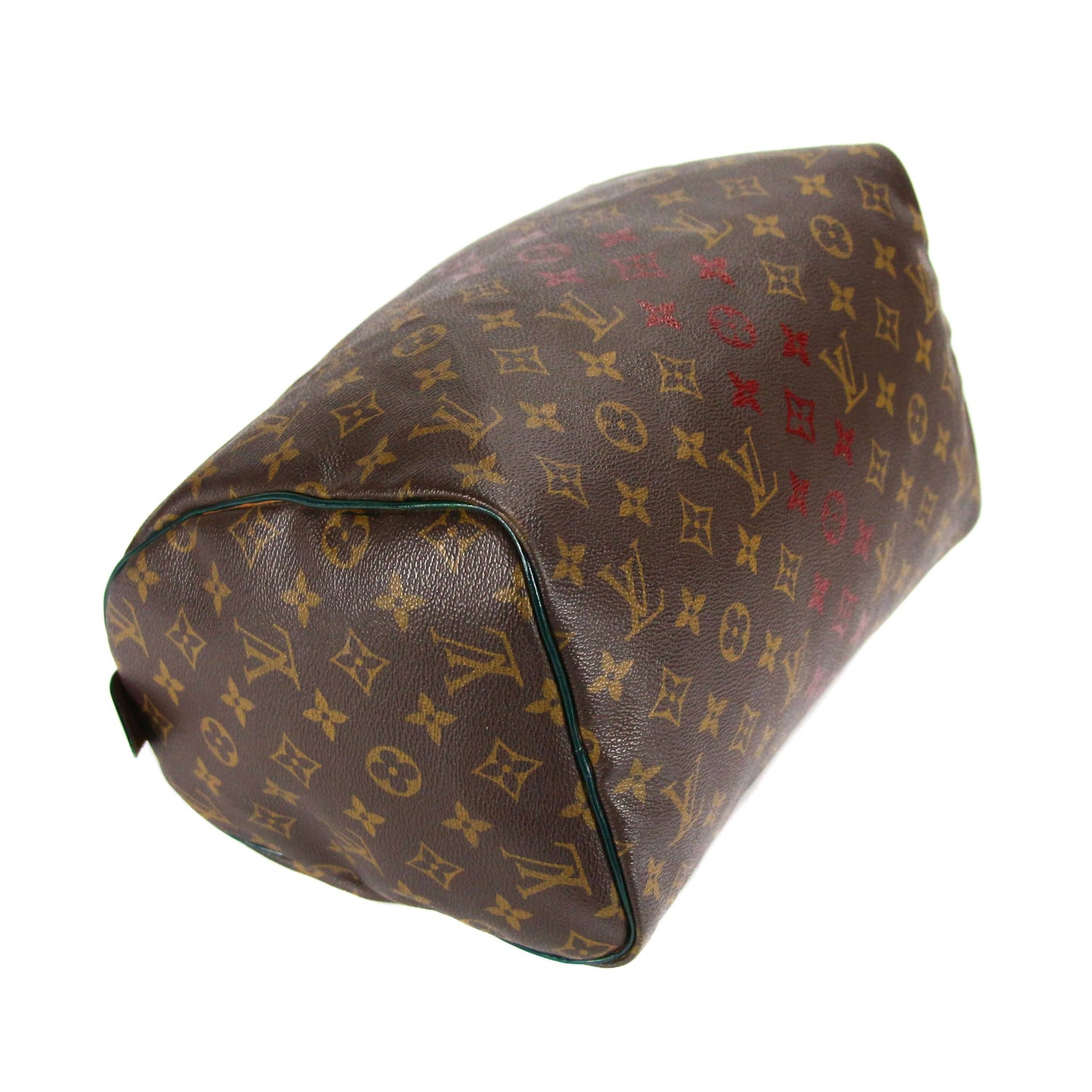 Upcycled Louis Vuitton Speedy 30 Monogram Canvas - Christmas Tree