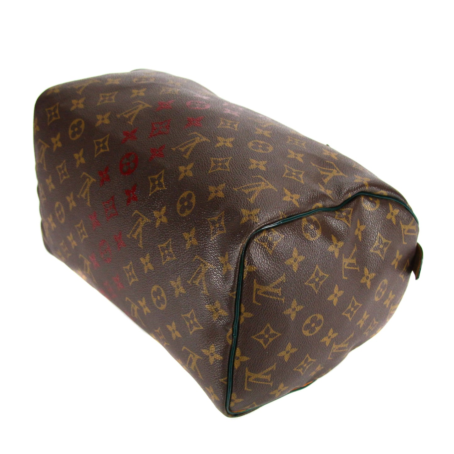 Upcycled Louis Vuitton Speedy 30 Monogram Canvas - Christmas Tree