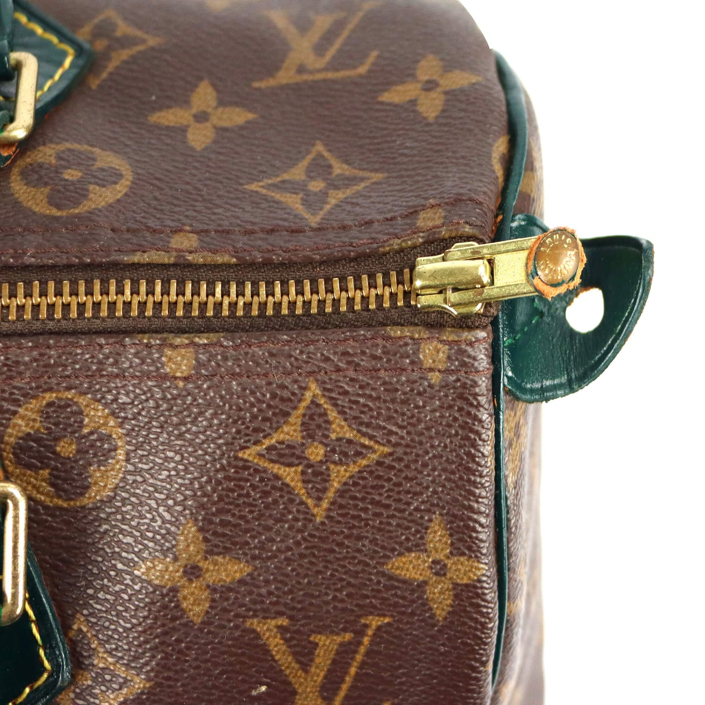 Upcycled Louis Vuitton Speedy 30 Monogram Canvas - Christmas Tree