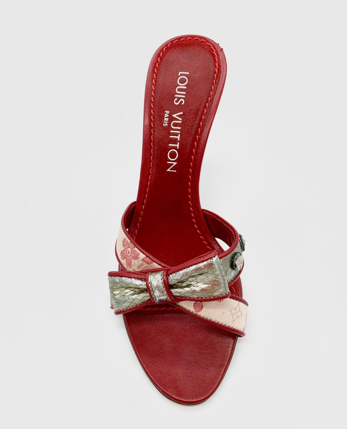 LOUIS VUITTON TAKASHI MURAKAMI CHERRY BLOSSOM HEELS