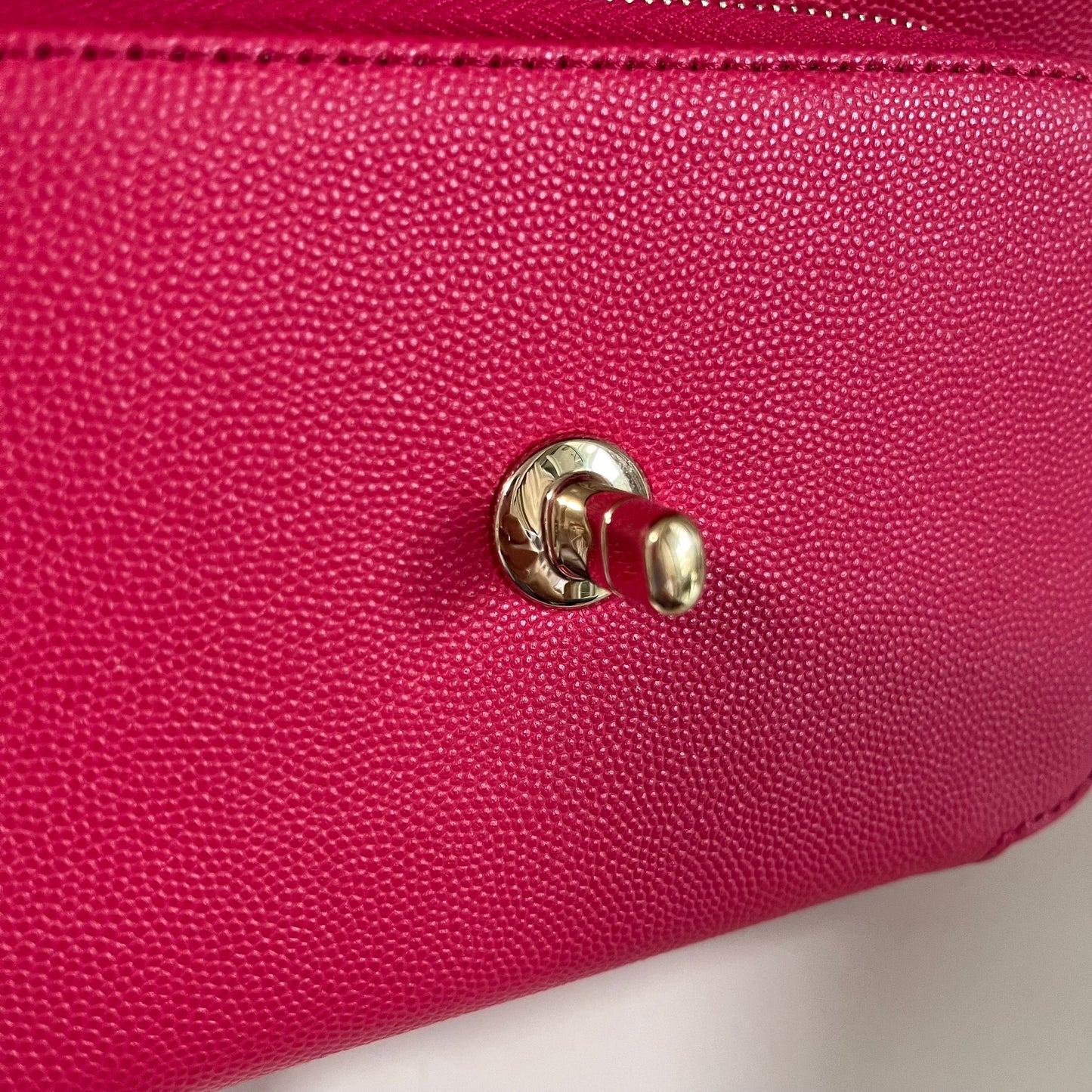 [Reserved] Chanel Business Affinity Small Pink Caviar Leather Top Handle Crossbody Bag