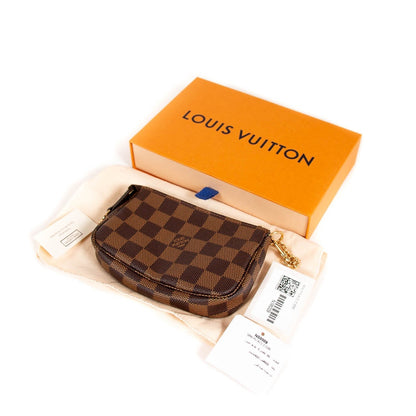 Louis Vuitton Damier Ebene Mini Pochette Accessoires