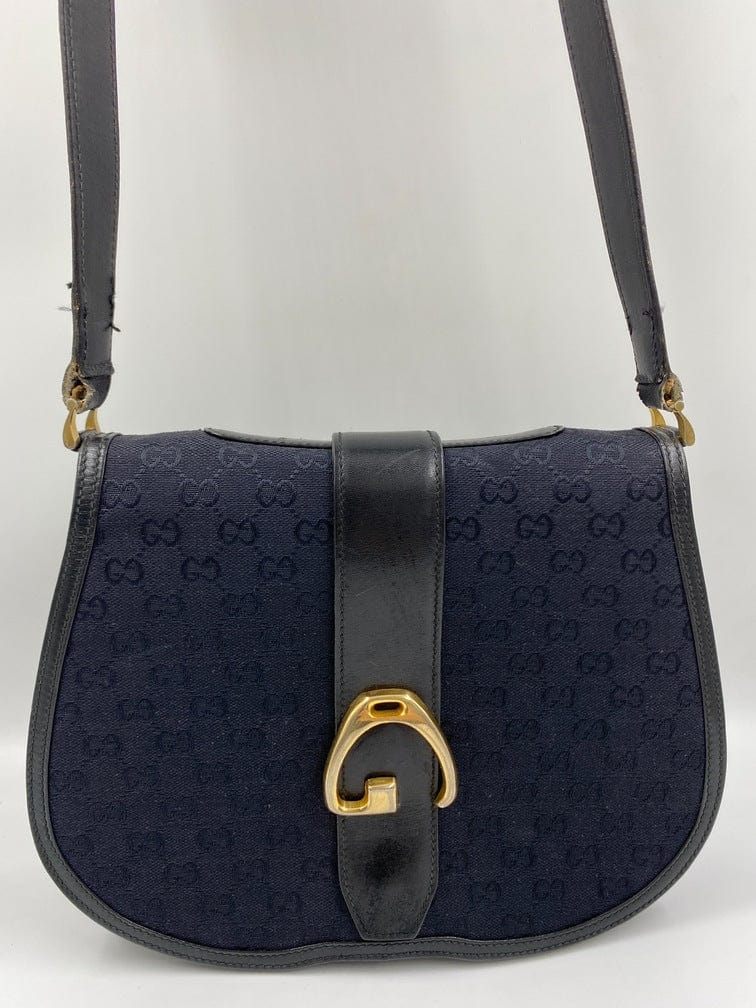 Vintage Gucci Saddle Bag