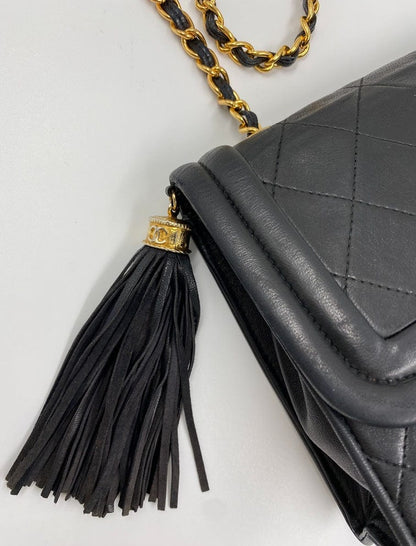 Vintage Chanel Flap Bag w Tassel